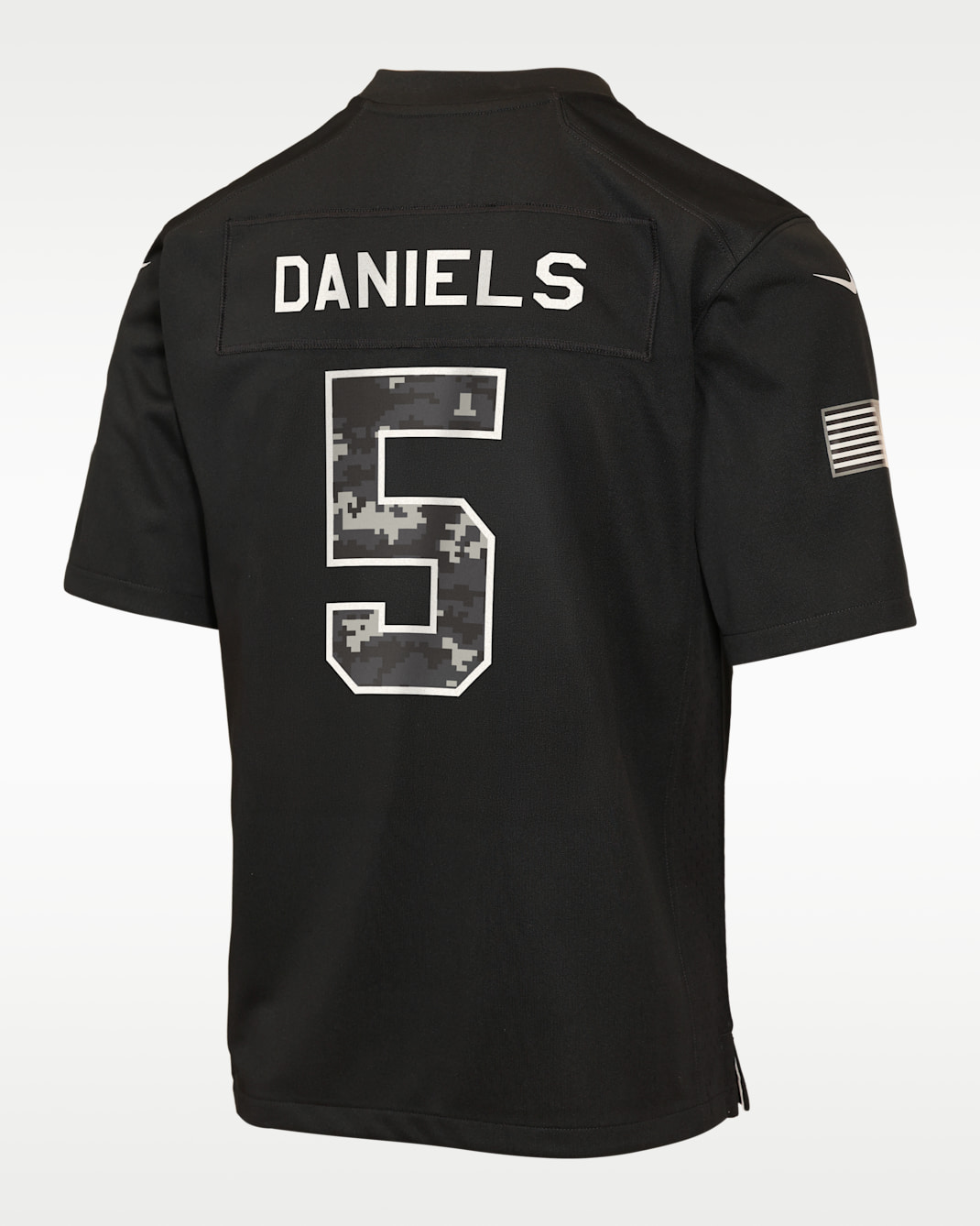 Jayden Daniels Washington Commanders Salute to Service Big Kids' Nike NFL Game Jersey