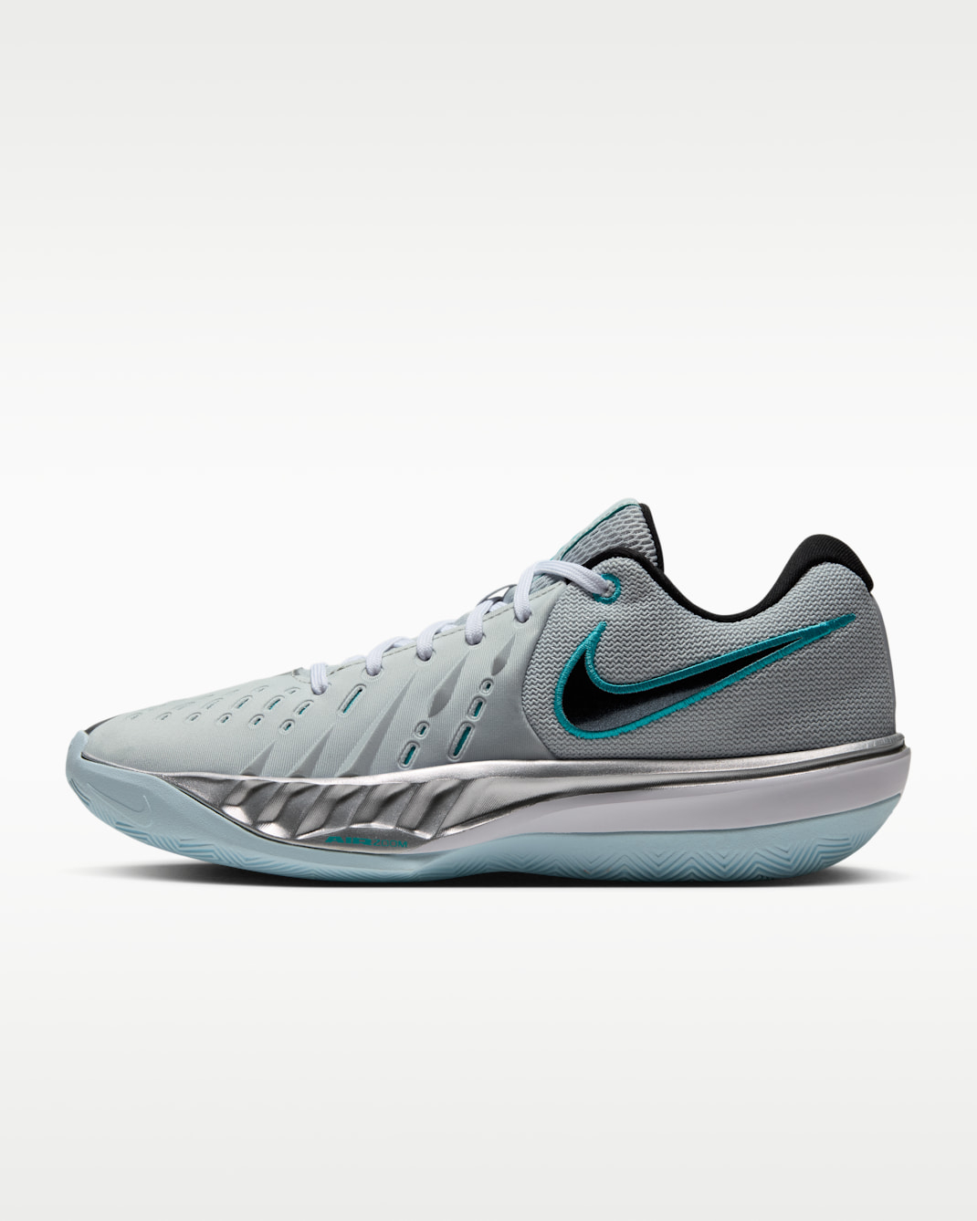 Basketbalové boty Nike G.T. Cut Academy 2 - Pure Platinum/Dusty Cactus/Glacier Blue/Metallic Silver