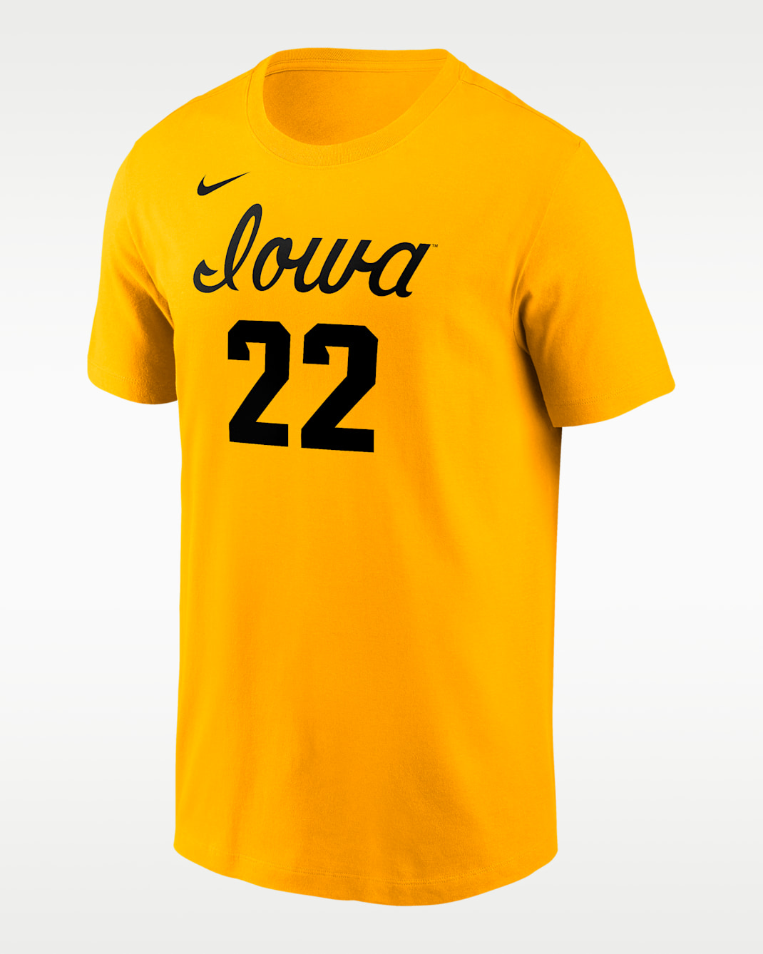 Caitlin Clark Iowa Big Kids' Nike Dri-FIT College Limited Baseball Jersey - Gold