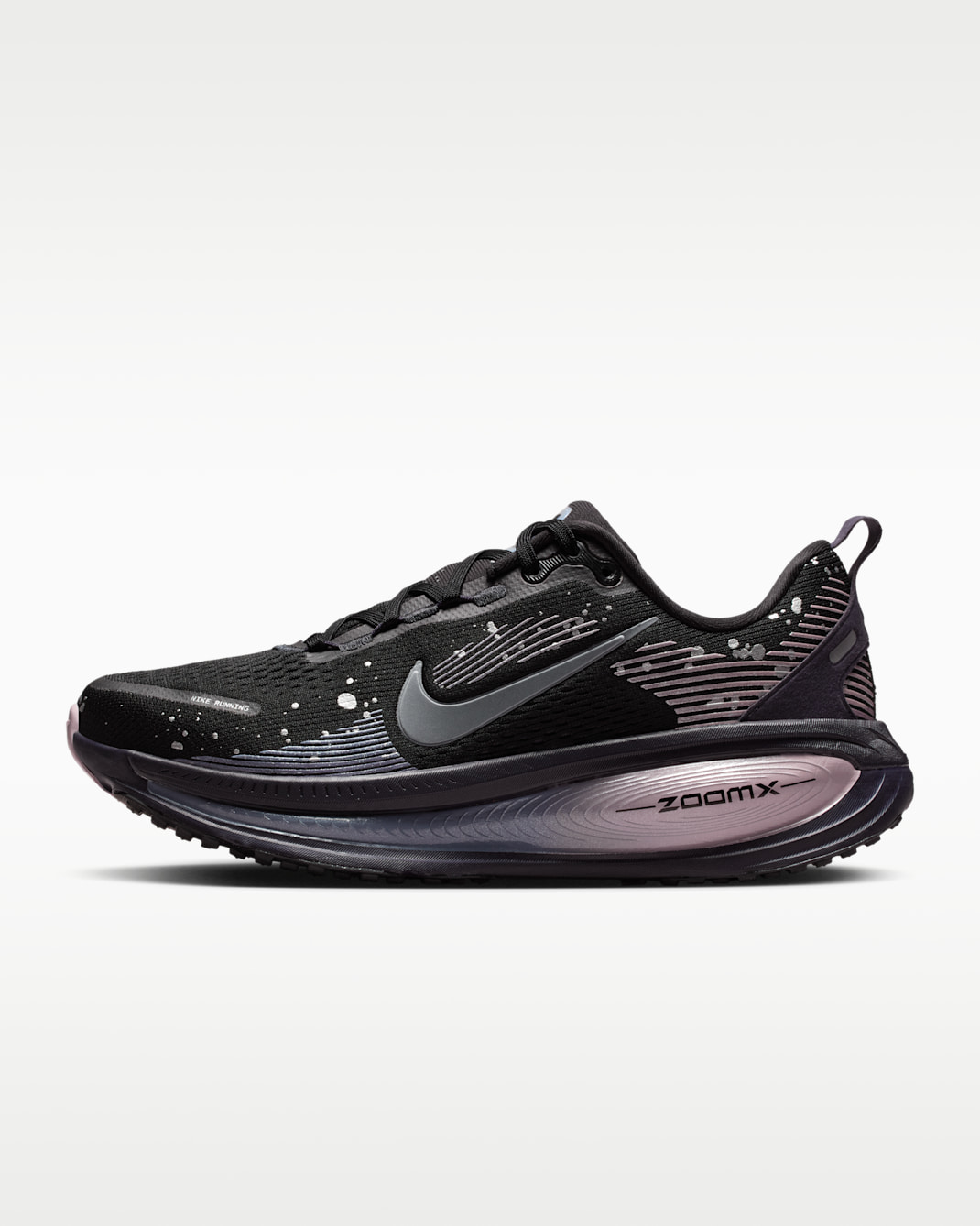 Nike Vomero 18 SE Women's Road Running Shoes - Black/Cave Purple/Ashen Slate/Metallic Dark Grey