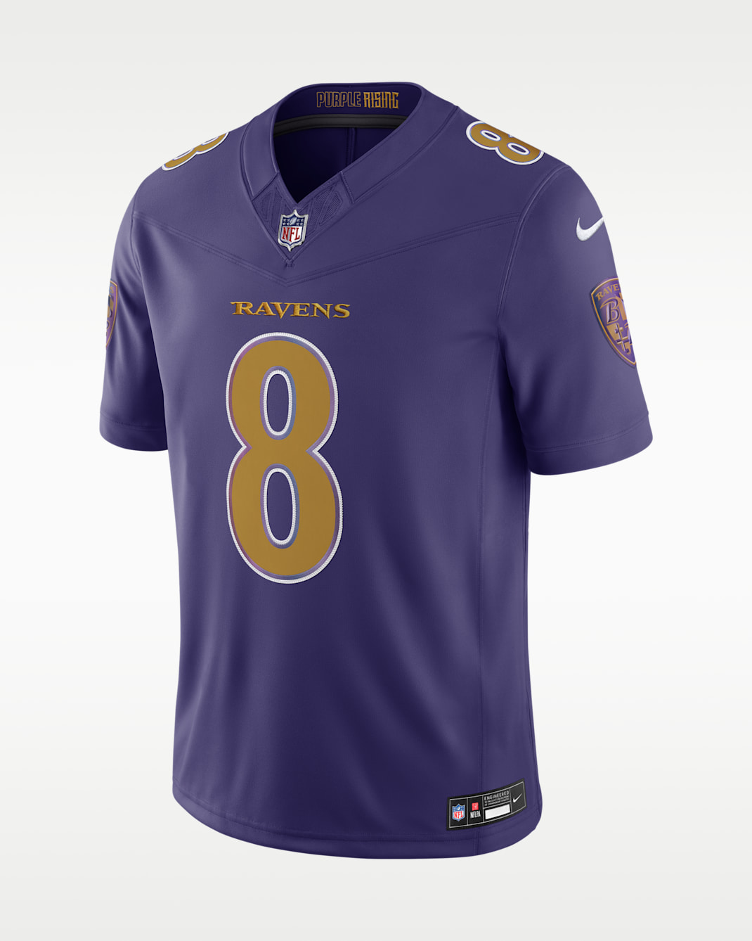 Lamar Jackson Baltimore Ravens Men's Nike Dri-FIT NFL Limited Jersey - Purple