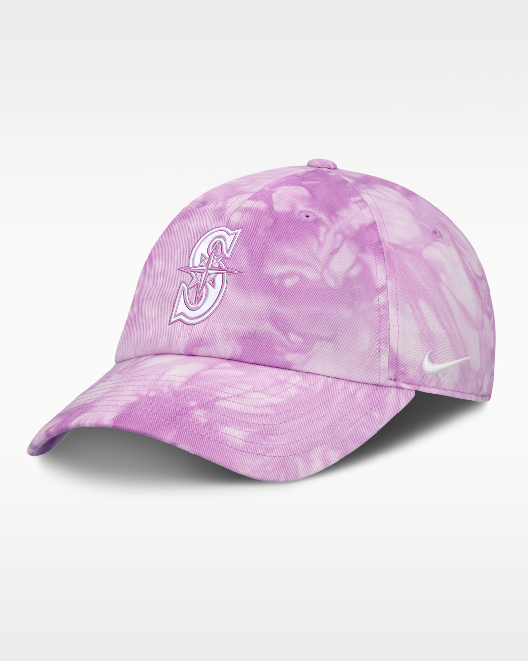 Seattle Mariners Club Women's Nike MLB Adjustable Hat - Pink/White/White