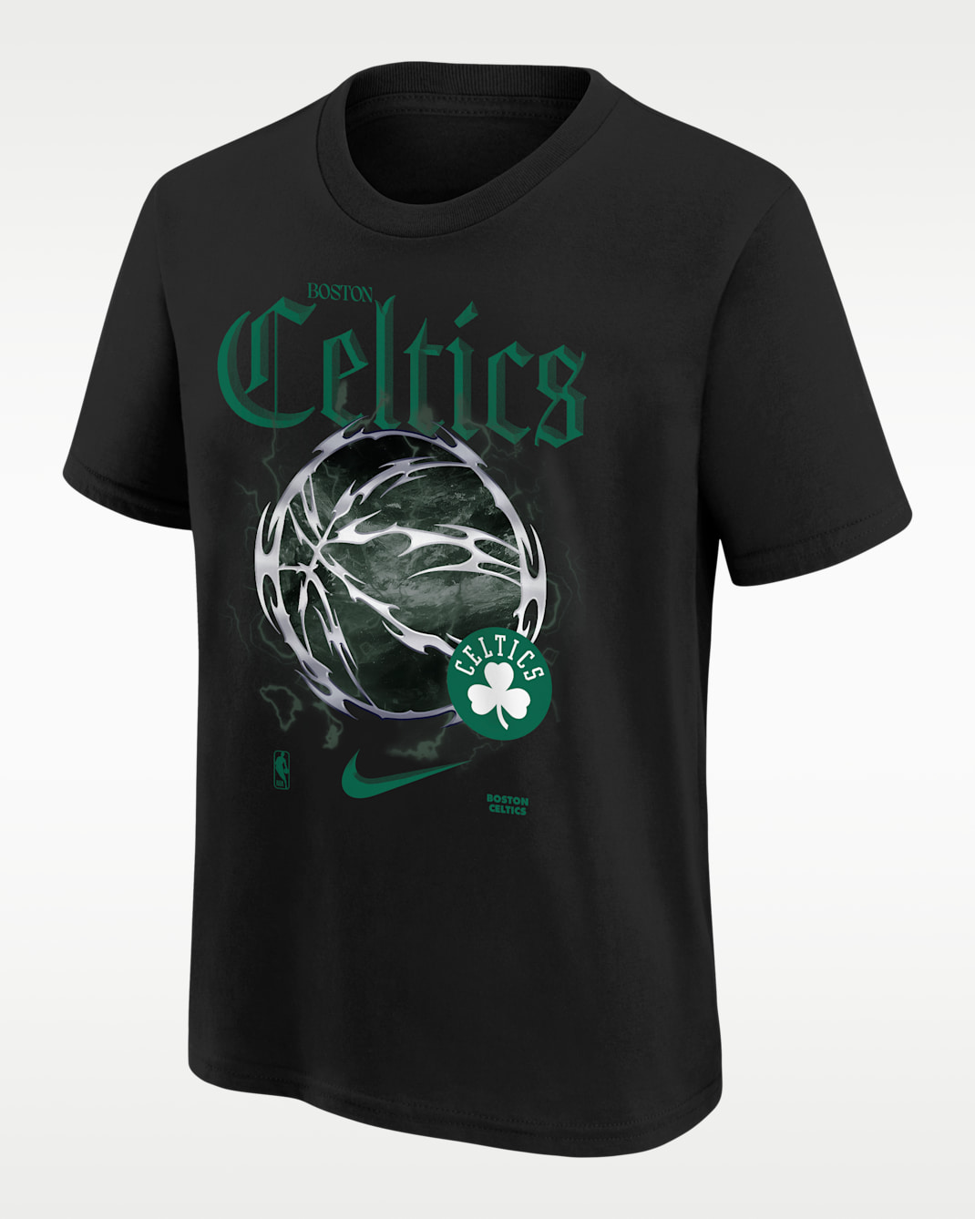 T-shirt Nike NBA Max90 Los Angeles Lakers Courtside « Halloween » pour ado - Noir