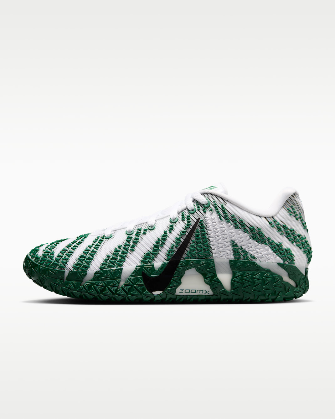 Ja 3 Basketball Shoes - White/Gorge Green/Metallic Silver