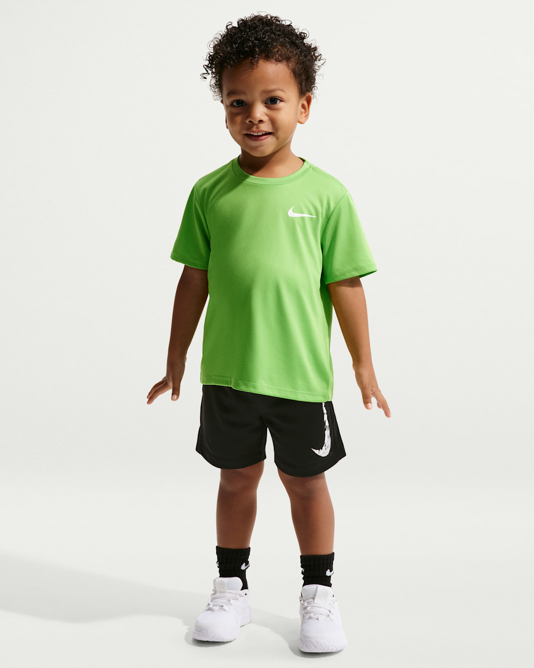 Shorts Trophy Dri-FIT infantiles Nike - Negro