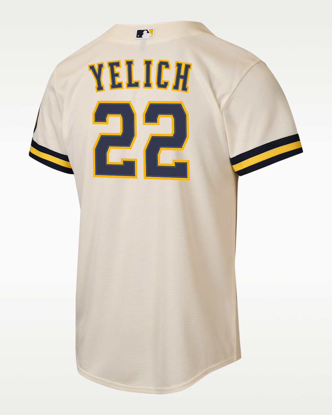 Christian Yelich Milwaukee Brewers Big Kids' Nike MLB Stadium Home Jersey
