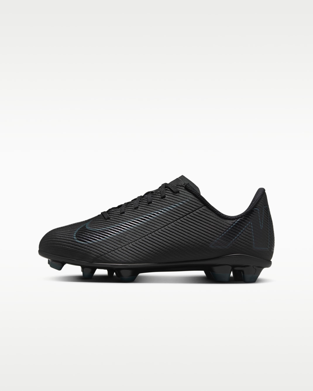 Nike Jr. Mercurial Vapor 16 Club Older/Younger Kids' Multi-Ground Low-Top Football Boot - Black/Deep Jungle/Black