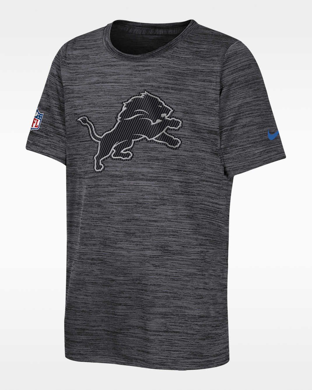 Detroit Lions Rivalries Collection Sideline Velocity Big Kids' Nike Dri-FIT NFL T-Shirt - White