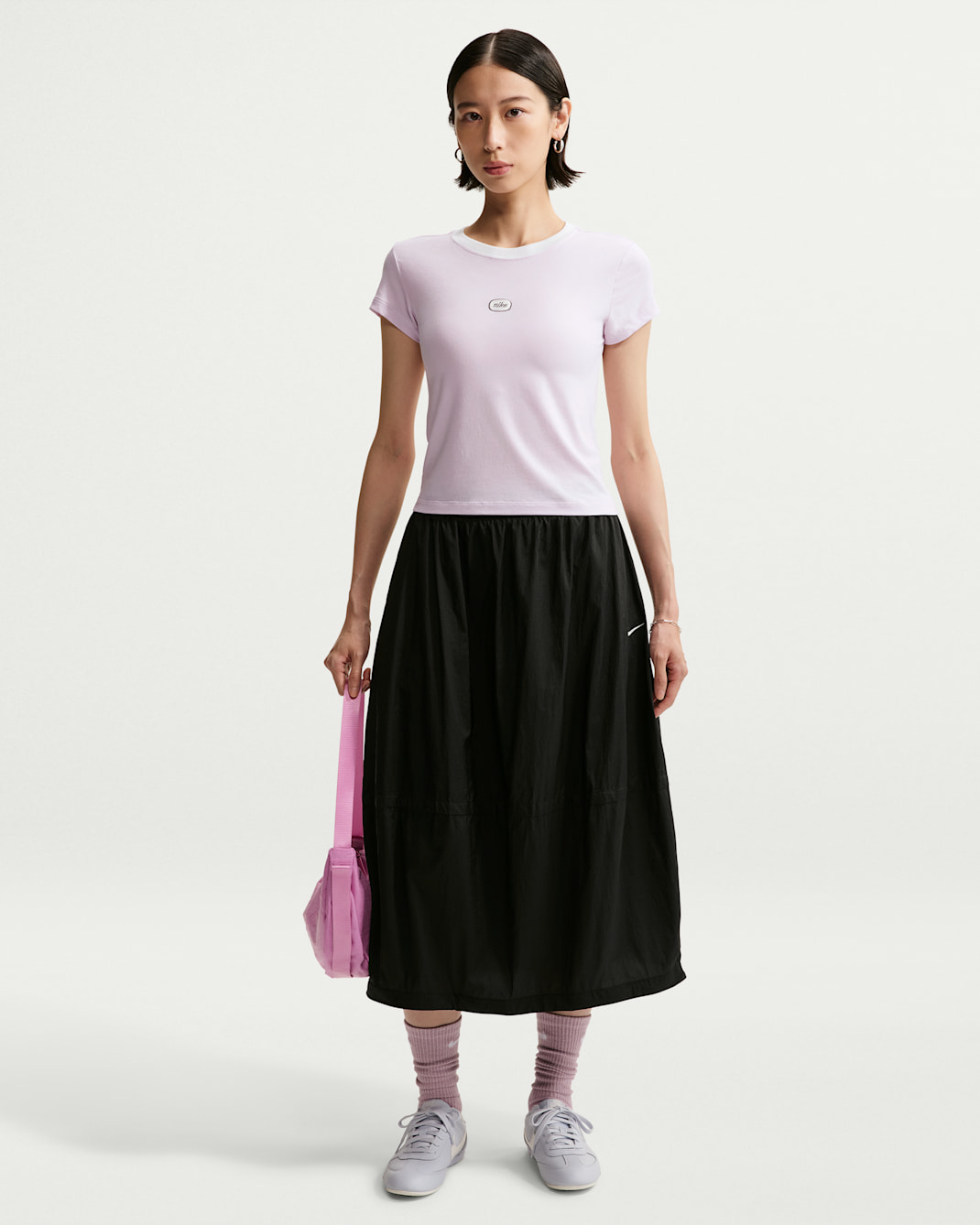 Nike Sportswear Women's Oversized Lightweight UV Skirt - Black/Sail
