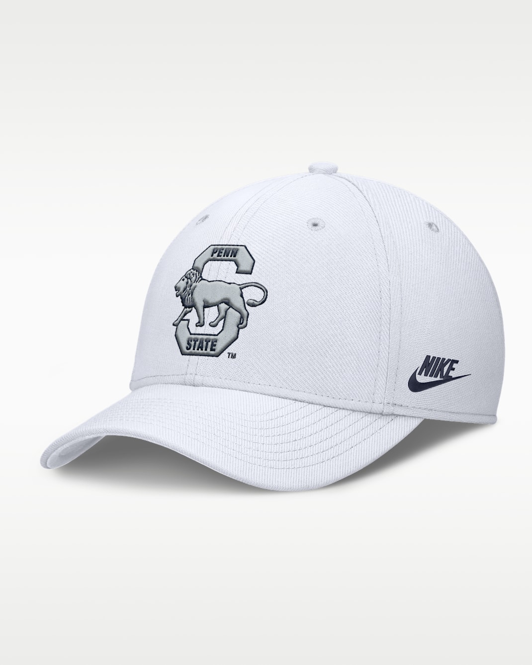 Penn State Primetime Rise Academic Men's Nike Dri-FIT College Hat - White