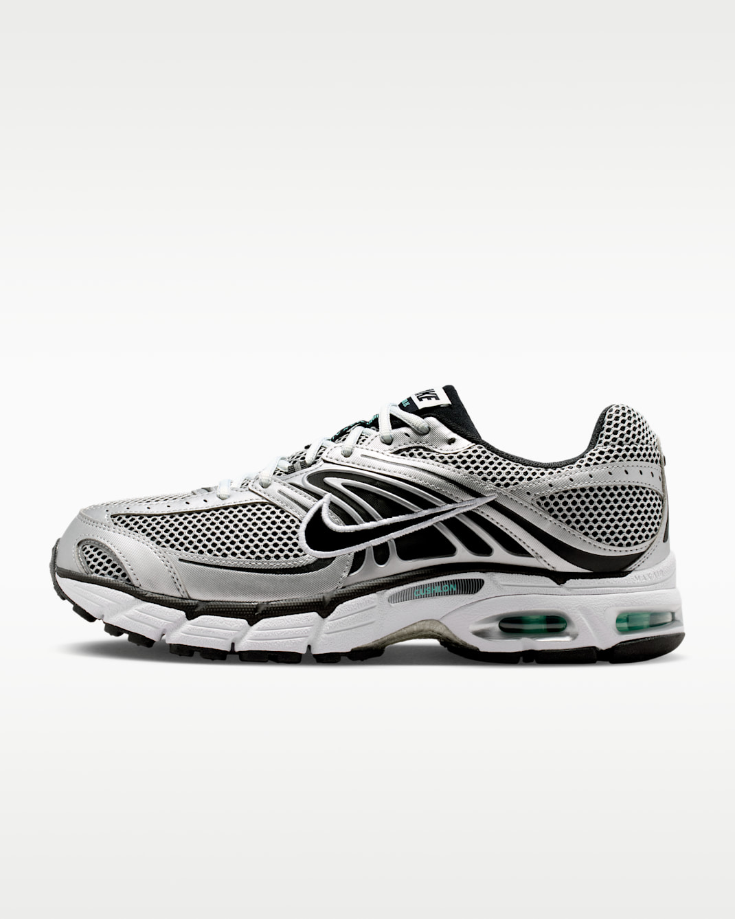 Nike Air Max Moto 2K Men's Shoes - Off White/Metallic Silver/Hyper Turquoise/Black