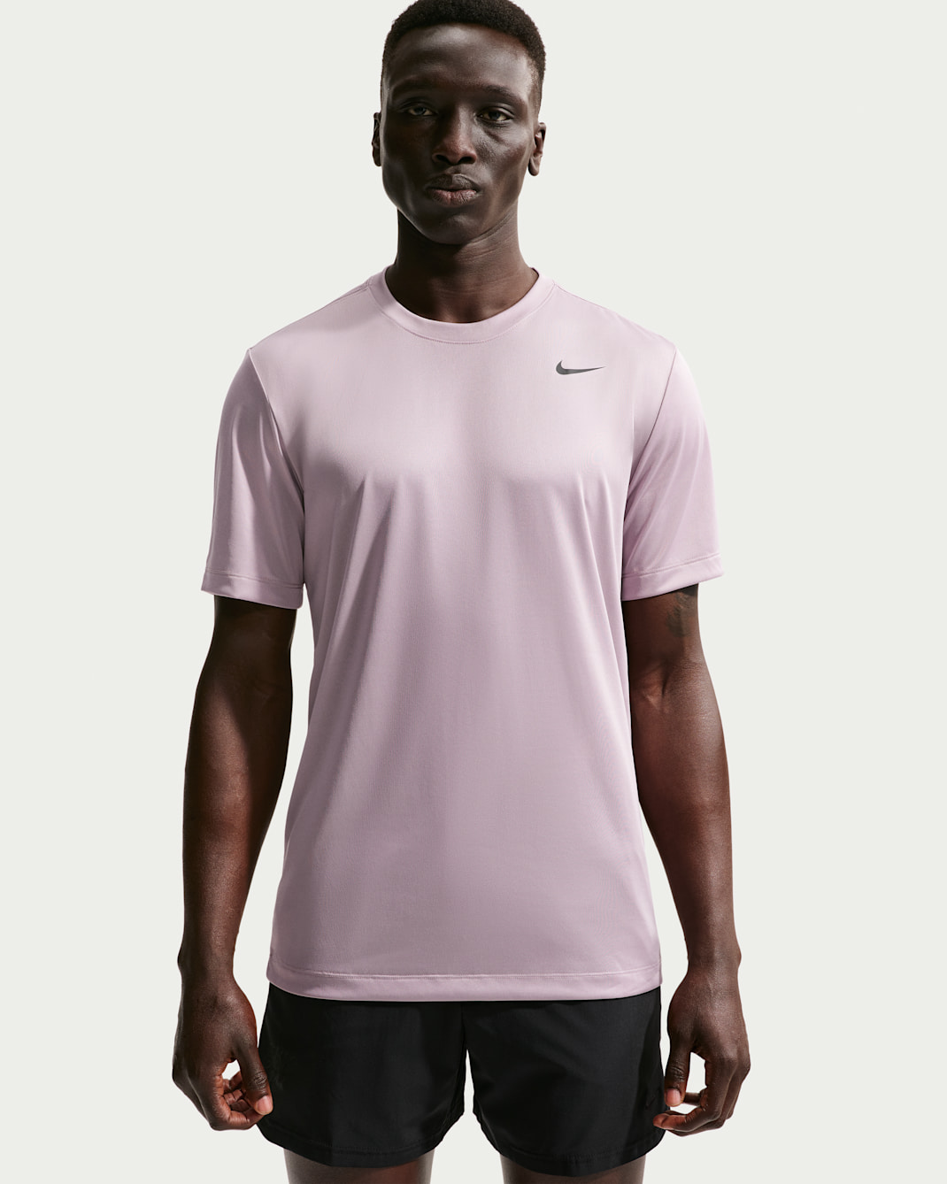 Nike Dri-FIT Legend Men's Fitness T-Shirt - Light Violet Ore/Black