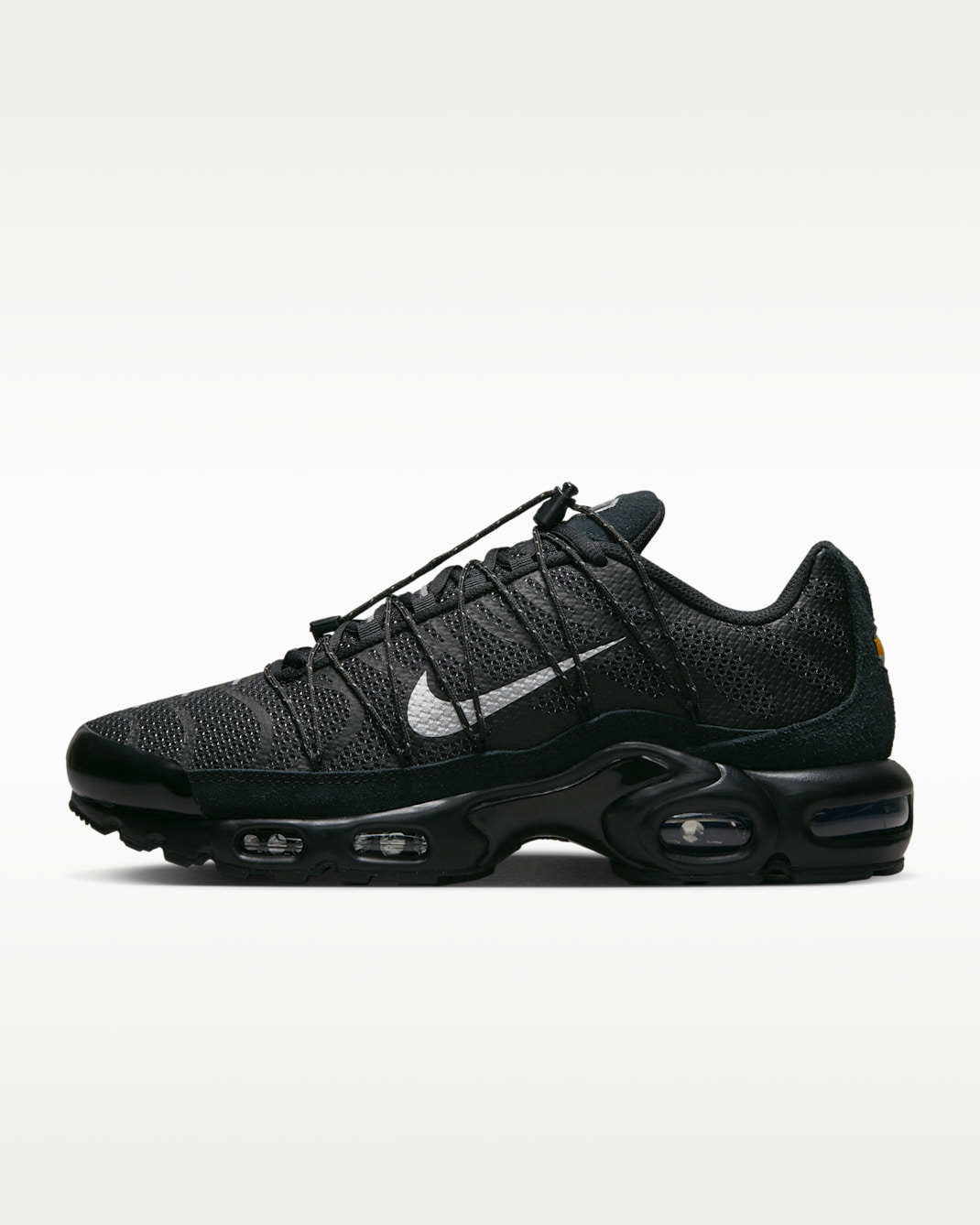 Nike Air Max Plus Utility Men's Shoes - Black/White/Metallic Silver