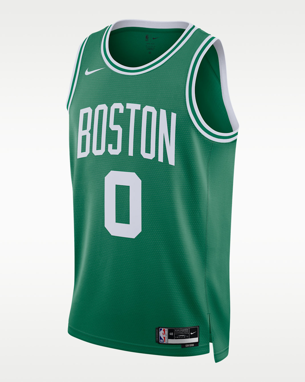 Boston Celtics Icon Edition Men's Nike Dri-FIT NBA Swingman Jersey - Clover