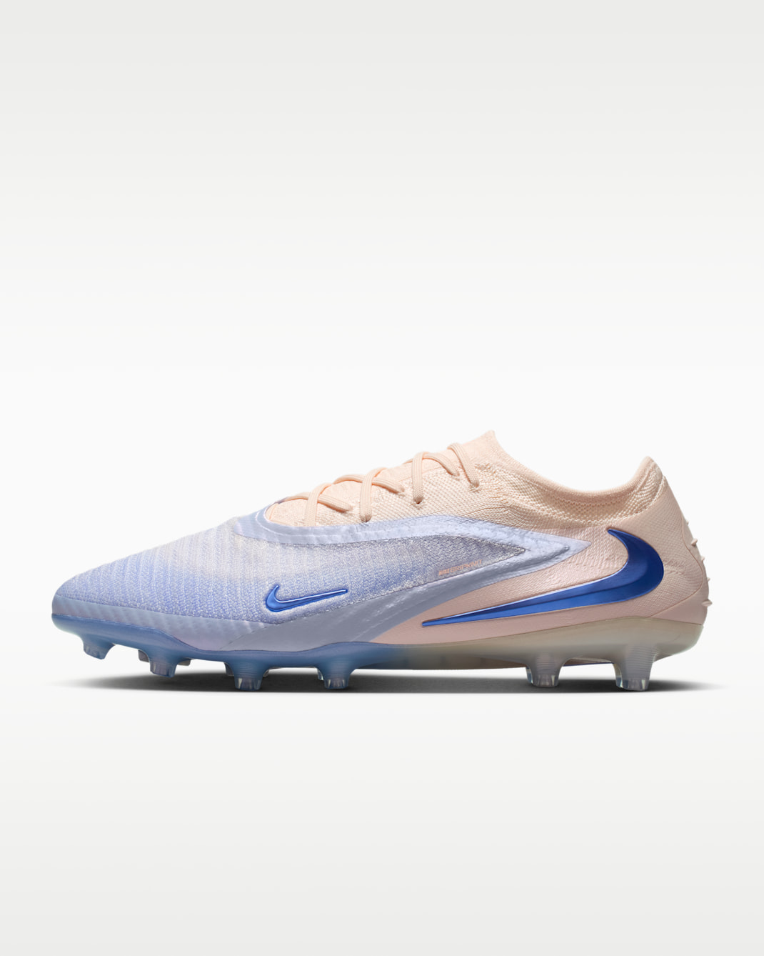 Scarpa da calcio per erba artificiale Nike Phantom 6 Low Elite LV8 - Ghost/Guava Ice/Ghost