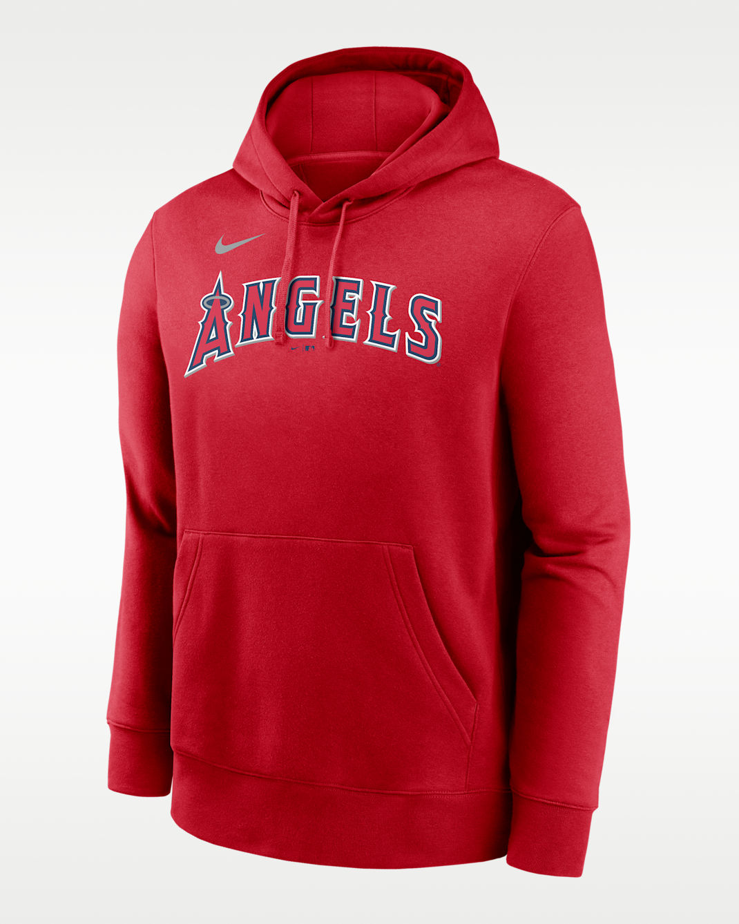 Mike Trout Los Angeles Angels Club Men's Nike MLB Pullover Hoodie - Red