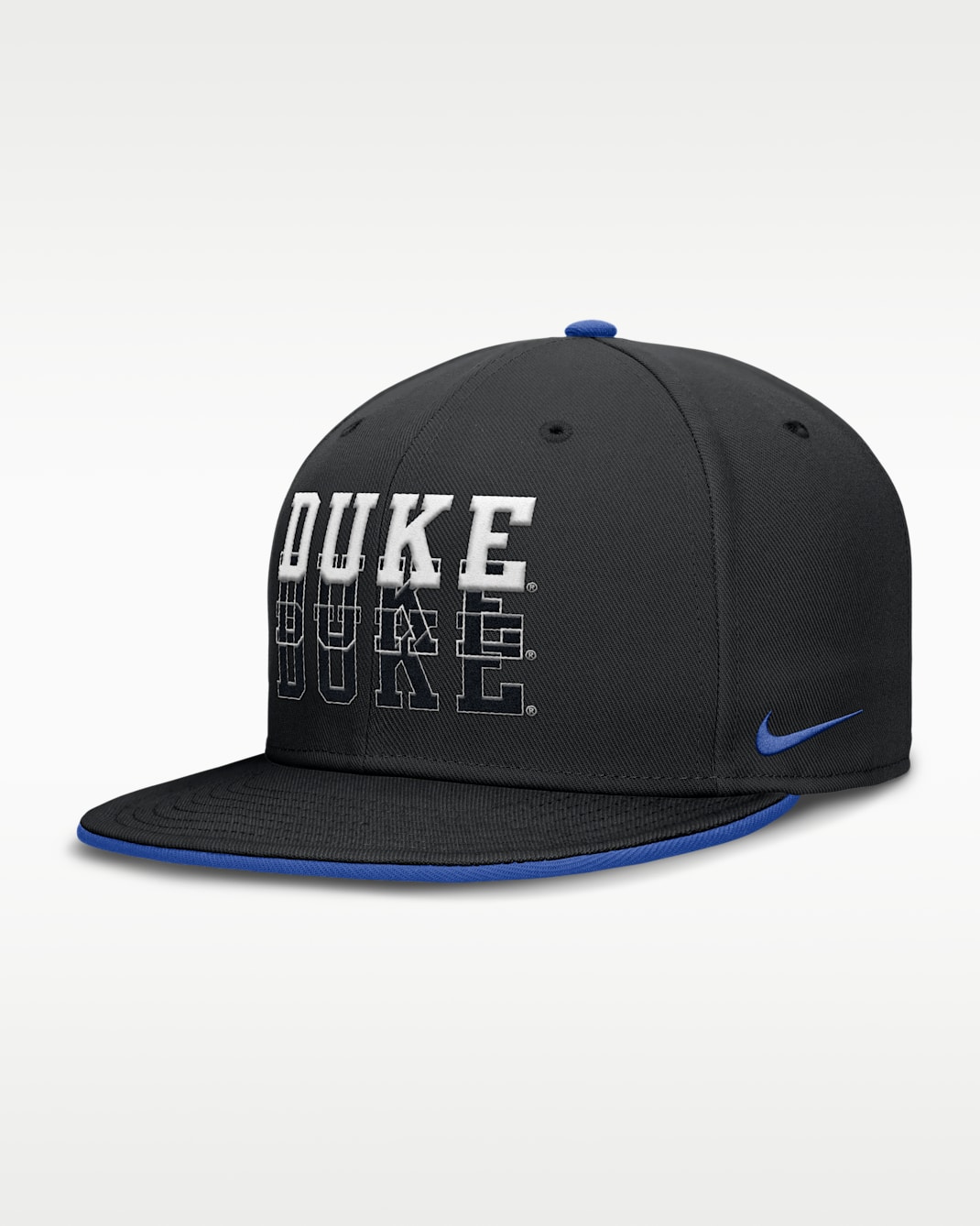 Duke Primetime True Men's Nike Dri-FIT College Fitted Hat - Royal