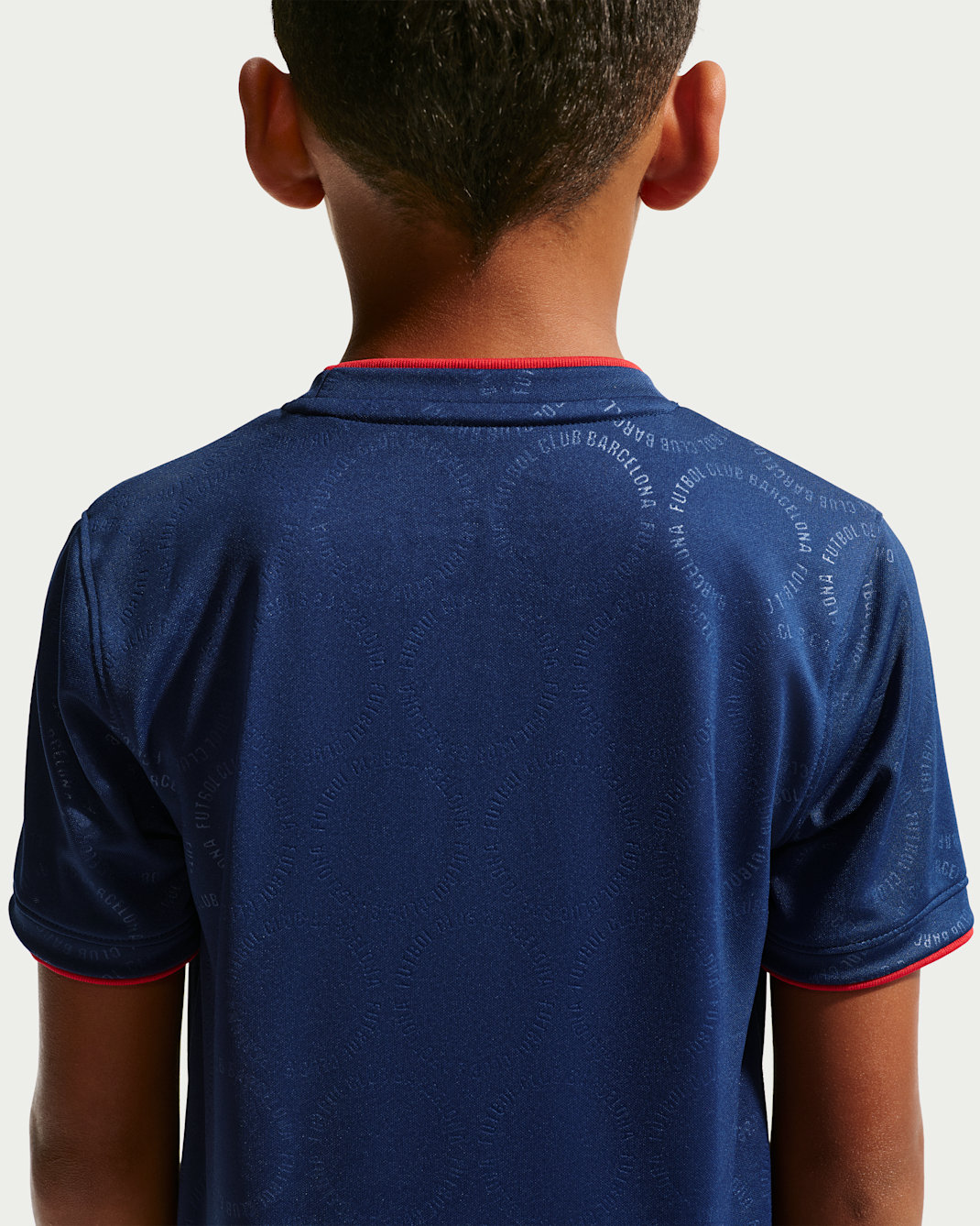 FC Barcelona Third Big Kids' Nike Dri-FIT Soccer Pre-Match Top