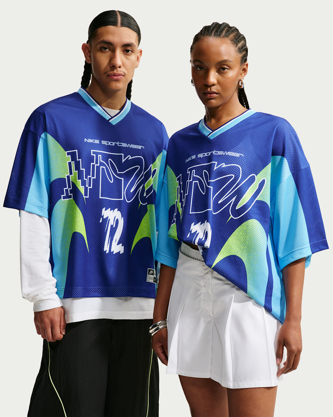 Nike Sportswear Mesh T-Shirt - Deep Royal Blue