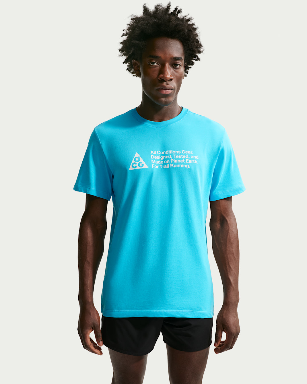 Nike ACG Men's Dri-FIT Trail Running T-Shirt - Baltic Blue