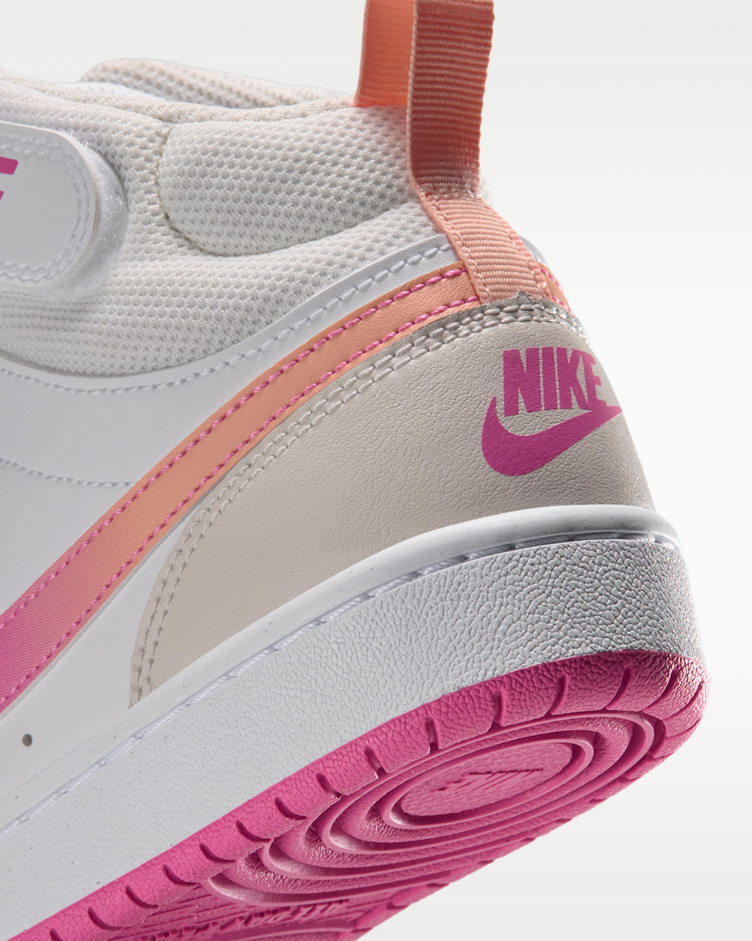 Nike Court Borough Mid 2 Big Kids' Shoes