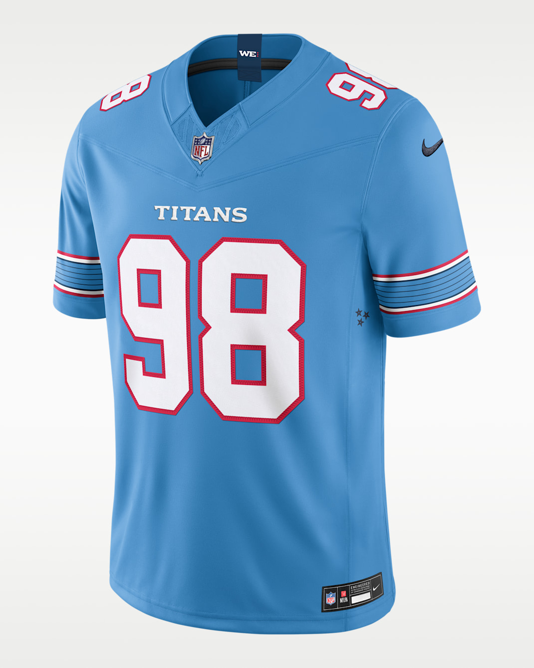 Jersey Nike Dri-FIT de la NFL Limited para hombre Jeffery Simmons Tennessee Titans - Costa