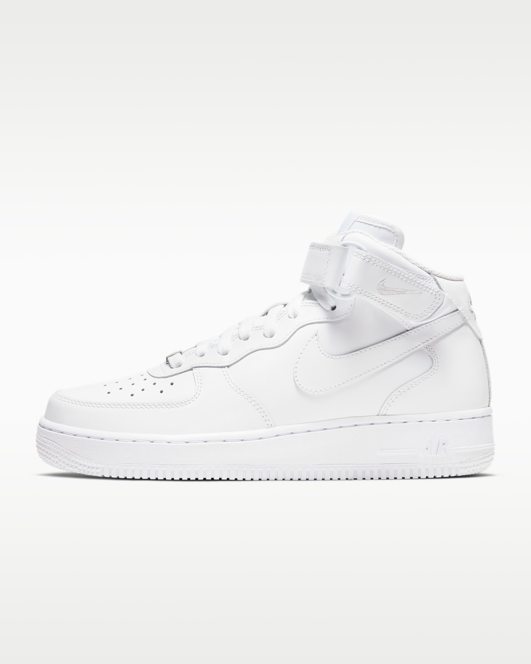 Nike Air Force 1 '07 Mid Women's Shoe - White/White/White
