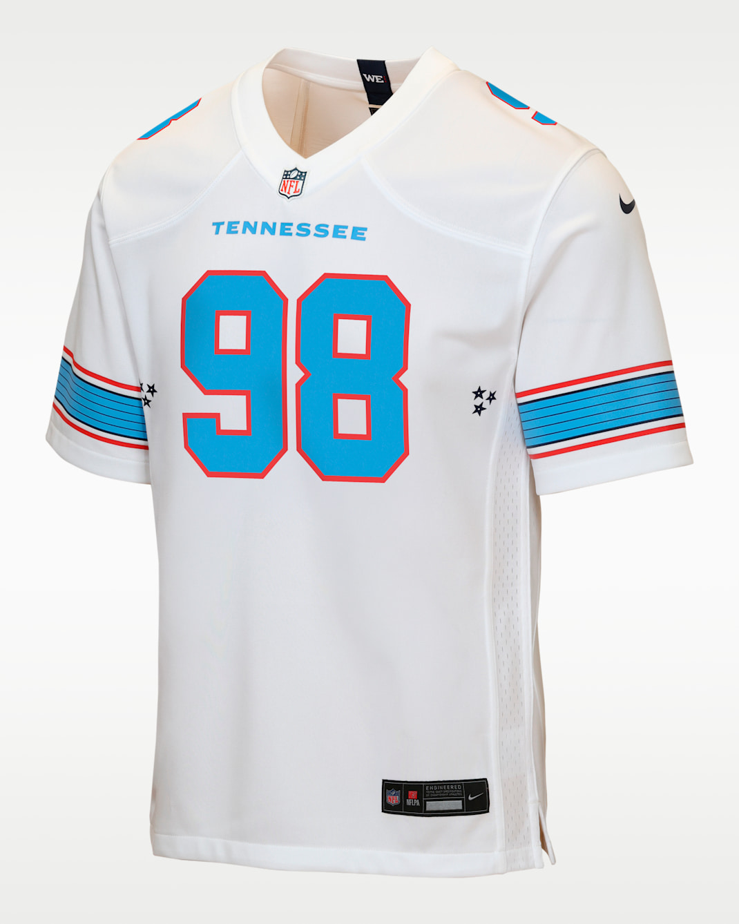 Jeffrey Simmons Tennessee Titans Big Kids' Game Jersey - White