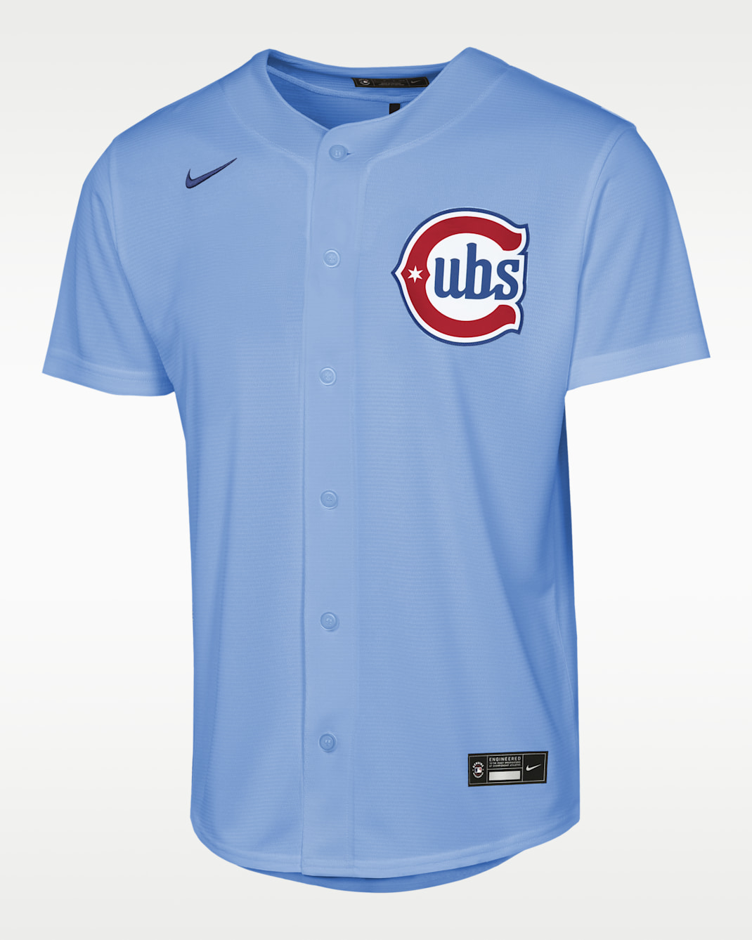Chicago Cubs Big Kids' Nike Baseline Replica Team Jersey - Light Blue
