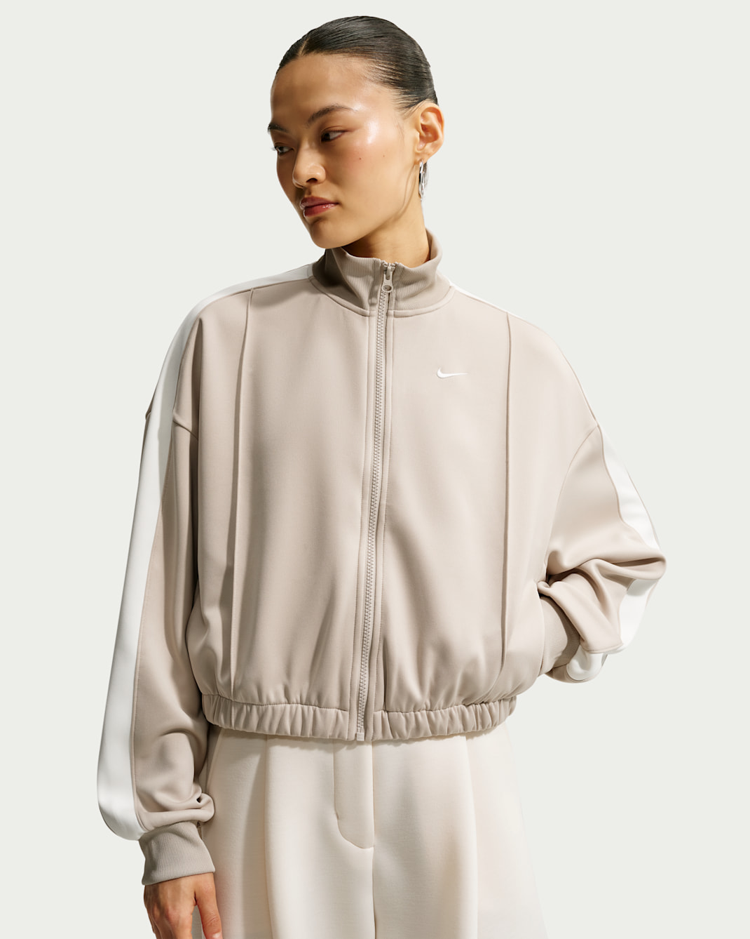Chamarra de atletismo para mujer Nike Sportswear - Crema II/Vela/Vela