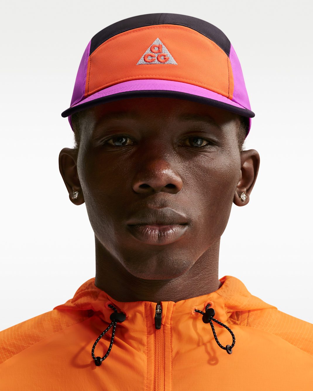 Nike ACG Fly Unstructured Cap - Safety Orange/Vivid Purple/Black/Safety Orange