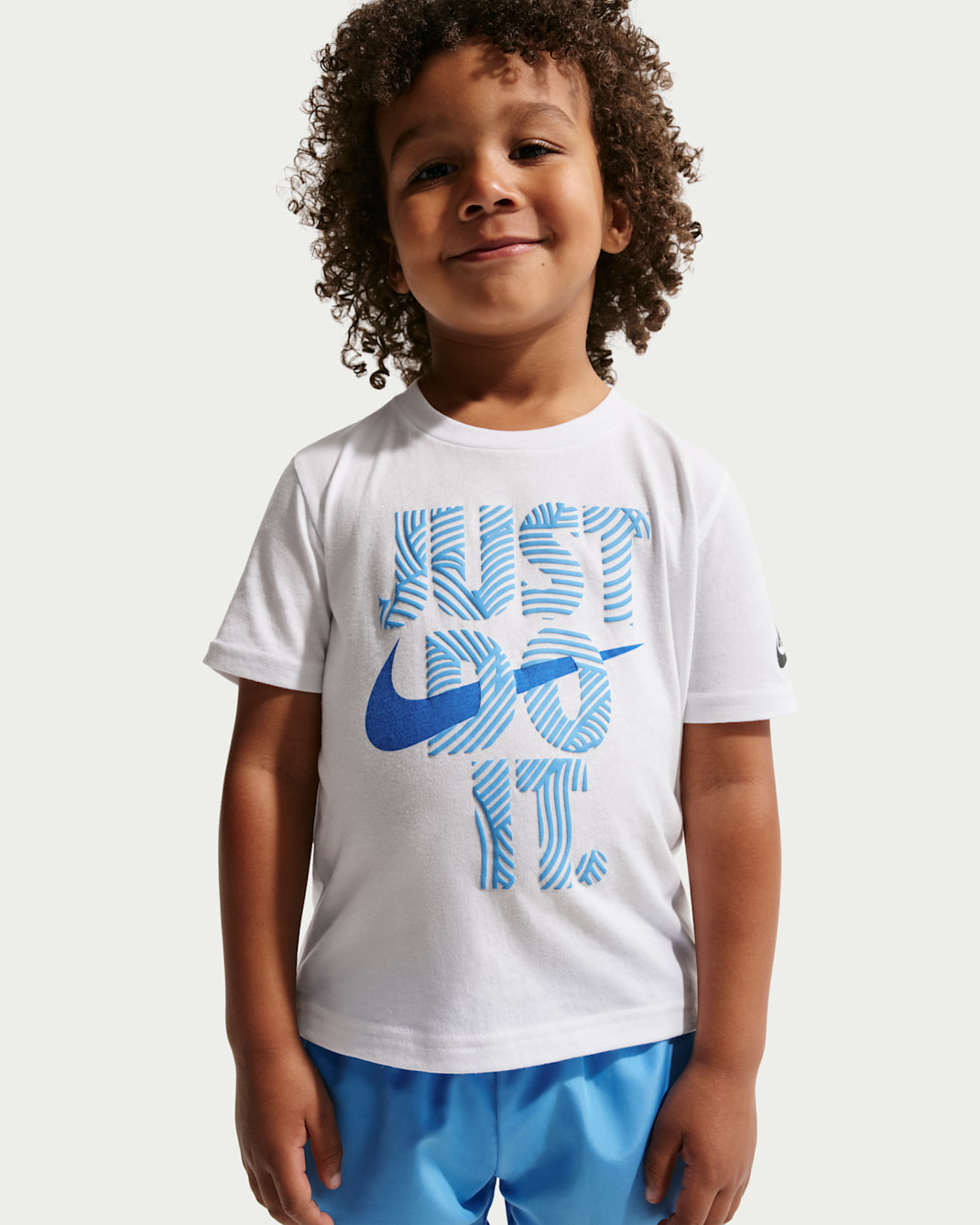 Playera con gráfico infantil Nike In The Zone - Blanco