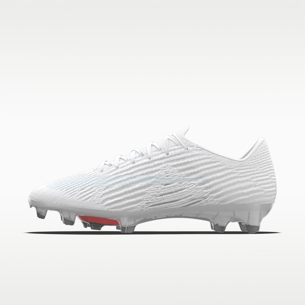 Custom Nike Mercurial Superfly 11 Elite By You Low Top-fodboldstøvler til græs - hvid/hvid