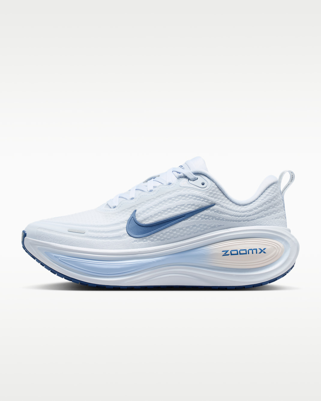 Nike Vomero Plus női országúti futócipő - Fehér/Aluminum/Football Grey/Mystic Navy