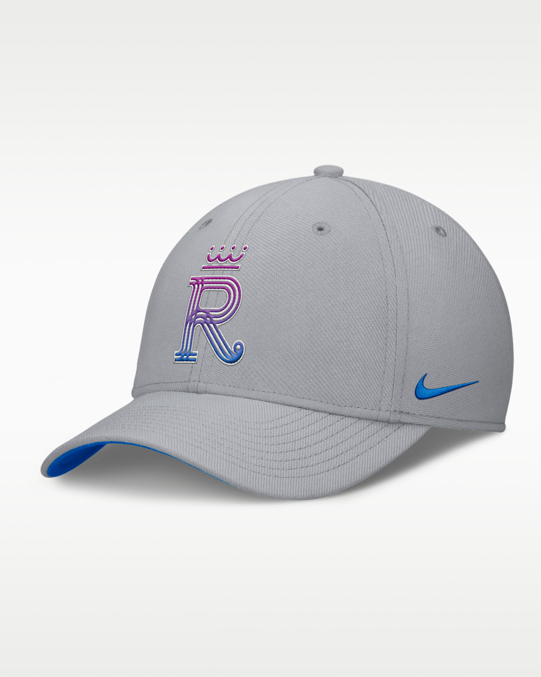 Kansas City Royals City Connect Rise Men's Nike Dri-FIT MLB Hat - Grey