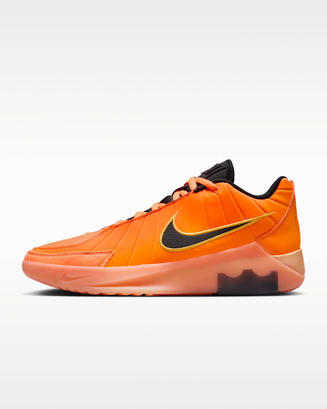 Tenis de básquetbol LeBron Witness 9 - Naranja total/Tiza naranja/Reloj de sol/Negro