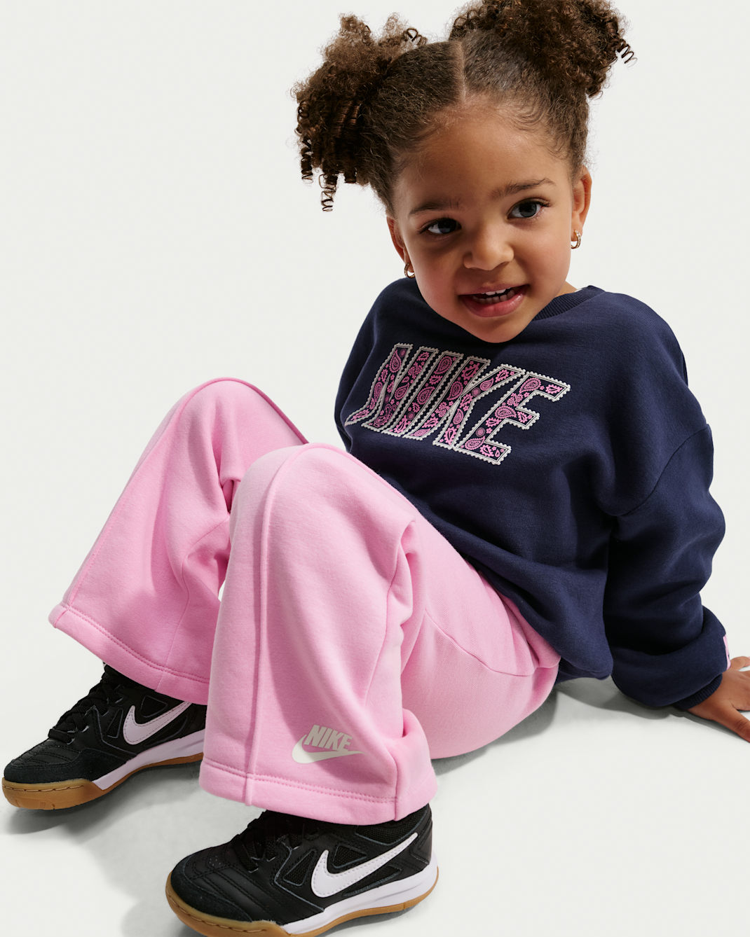 Nike Retro Remix Toddler 2-Piece Wide Leg Pants Set