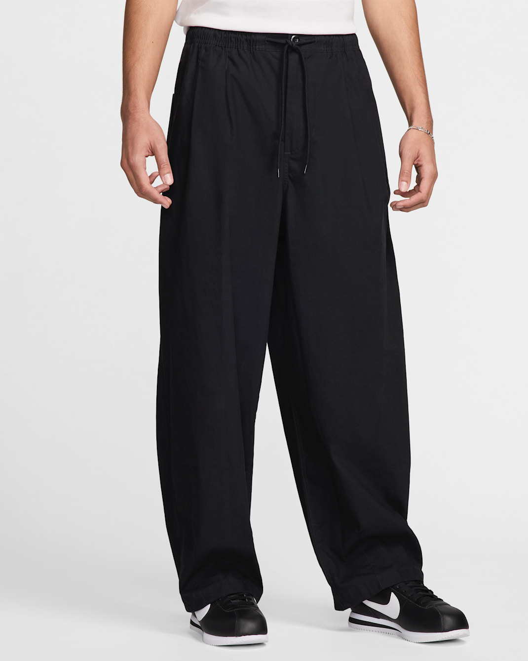Nike Club Men's Balloon Trousers - Black/Black