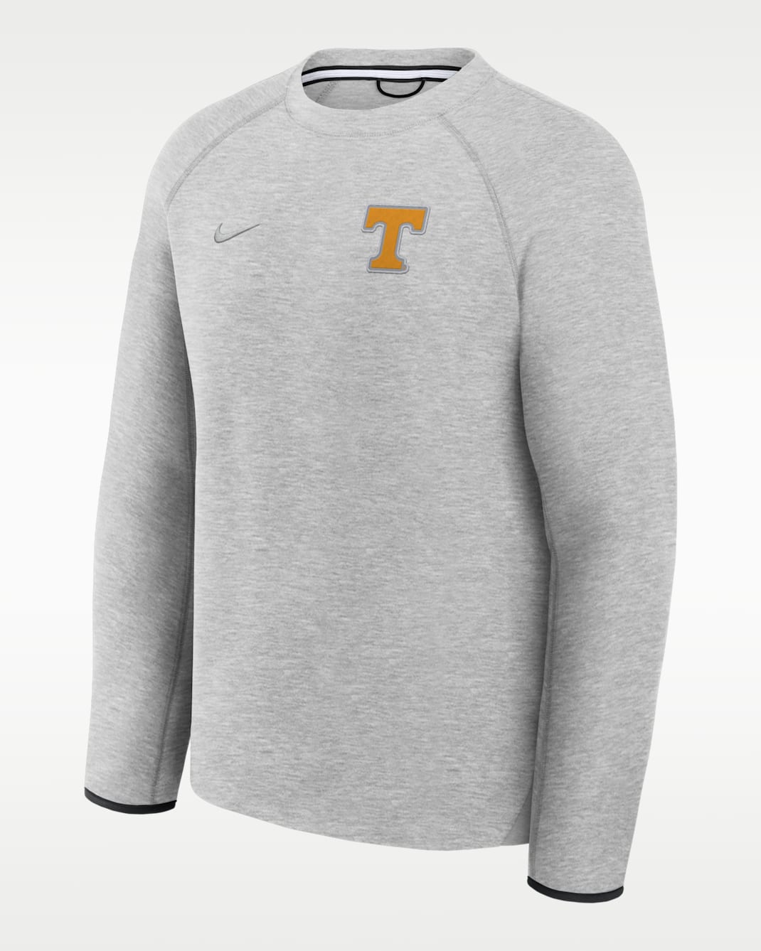 Sudadera de cuello redondo sin cierre universitaria Nike para hombre Tennessee Tech Fleece - Gris