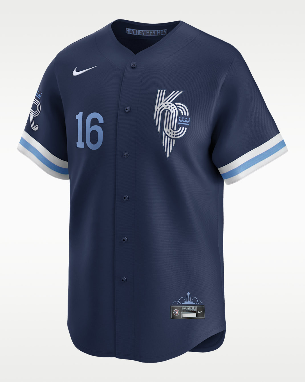 Bo Jackson Kansas City Royals City Connect Men's Nike Dri-FIT ADV MLB Limited Jersey - Navy