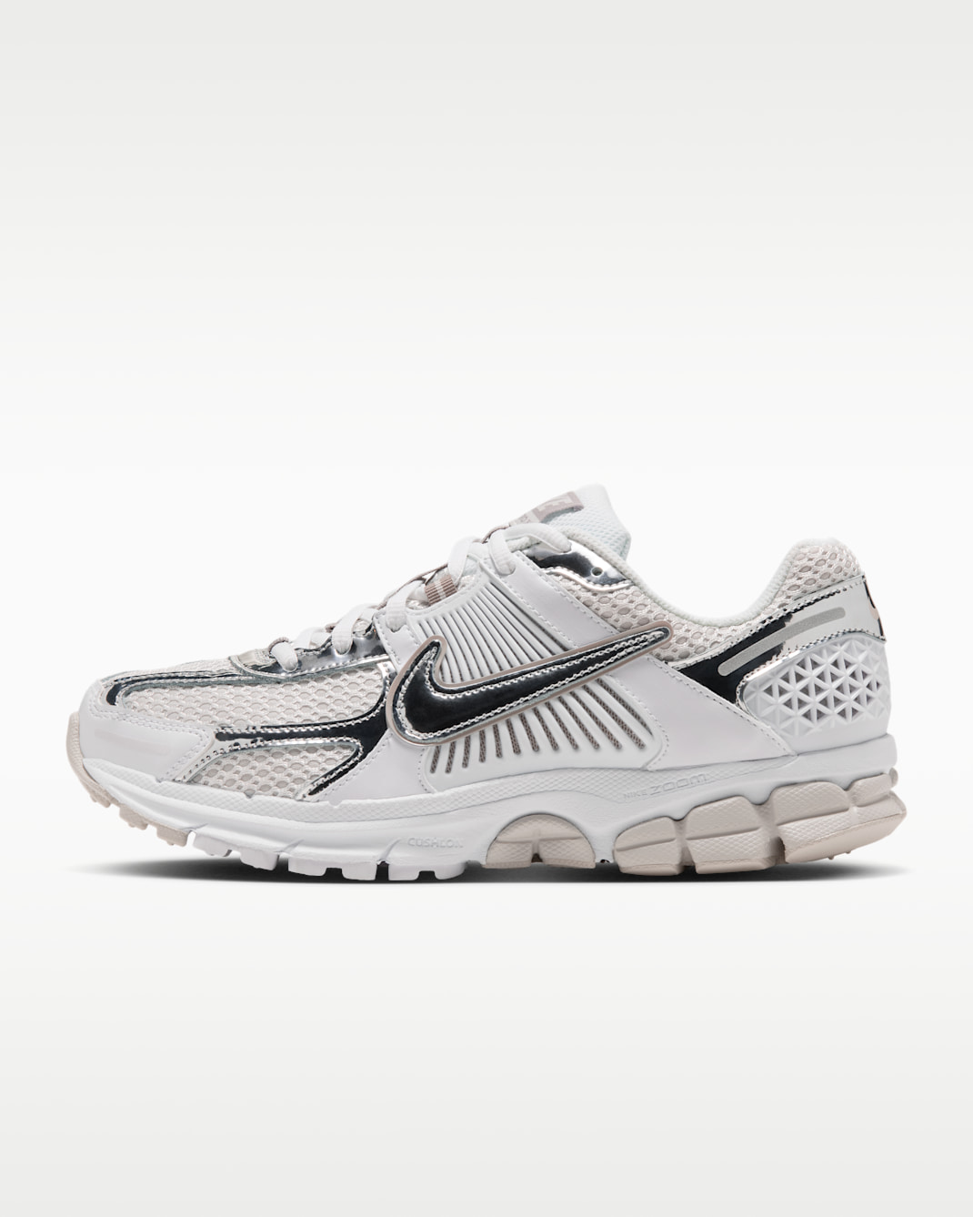 Nike Zoom Vomero 5 Women's Shoes - White/Light Bone/Enigma Stone/Metallic Silver