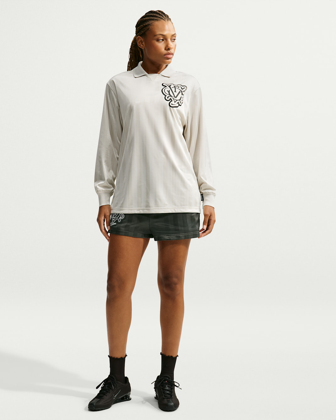 Nike Victory Collection Women's Dri-FIT Loose Football Shorts - Newsprint/Dark Iris