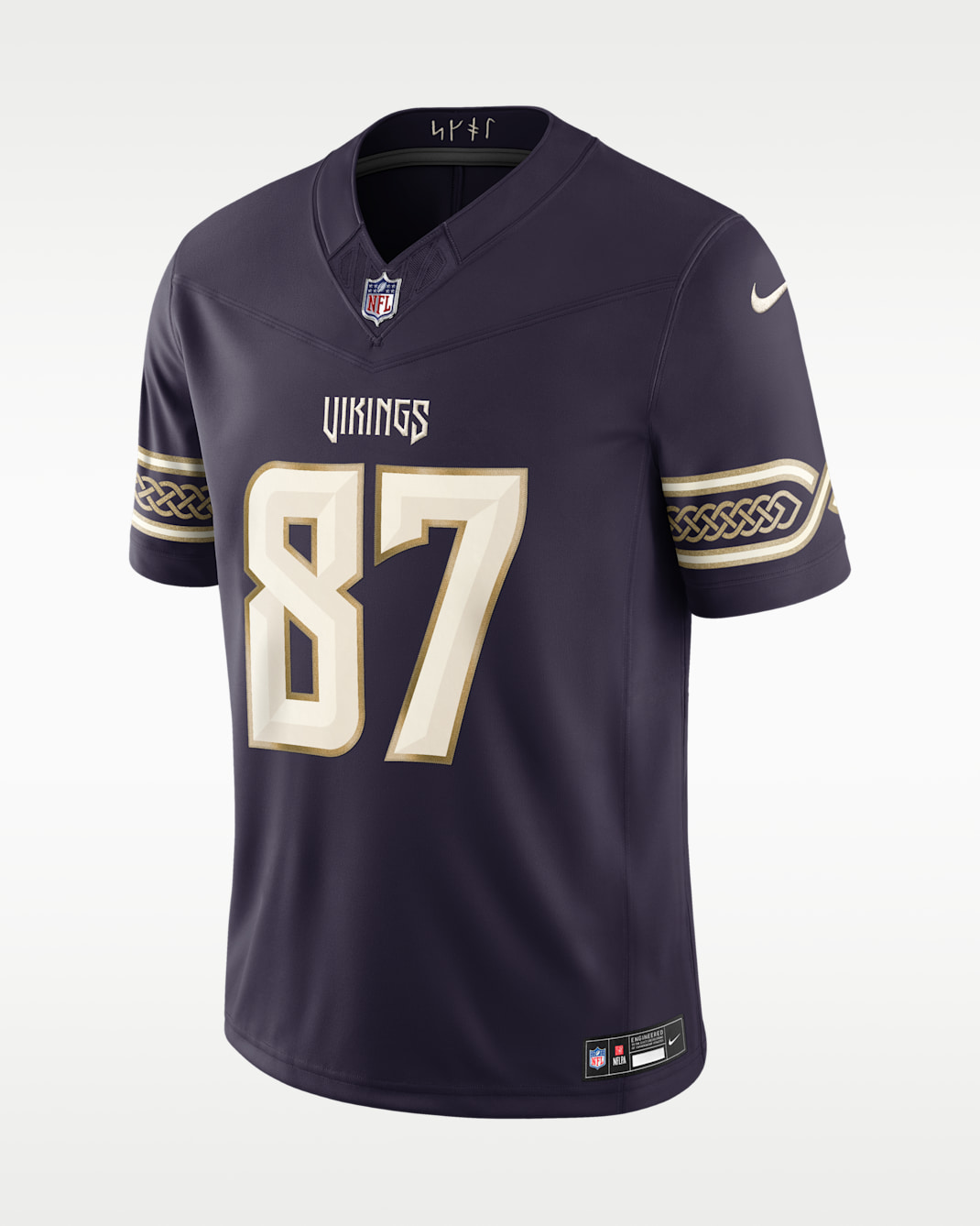 T.J. Hockenson Minnesota Vikings Rivalries Collection Men's Nike Dri-FIT NFL Limited Jersey - Purple Dynasty
