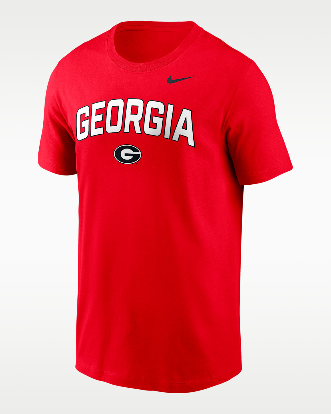 Georgia Primetime Arch Stack Men's Nike College T-Shirt - University Red