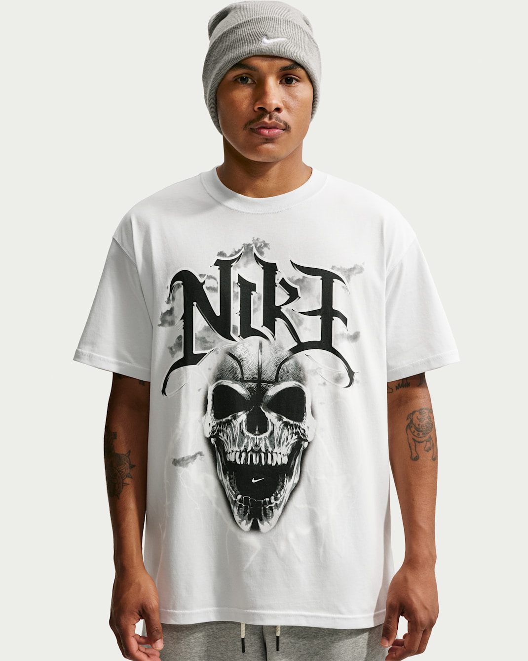 Nike Basketball-T-shirt til mænd - Off White