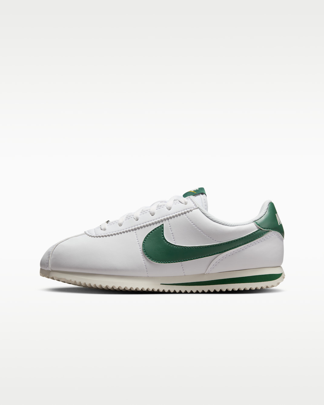 รองเท้าเด็กโต Nike Cortez - ขาว/Soft Pearl/Ochre/Fir