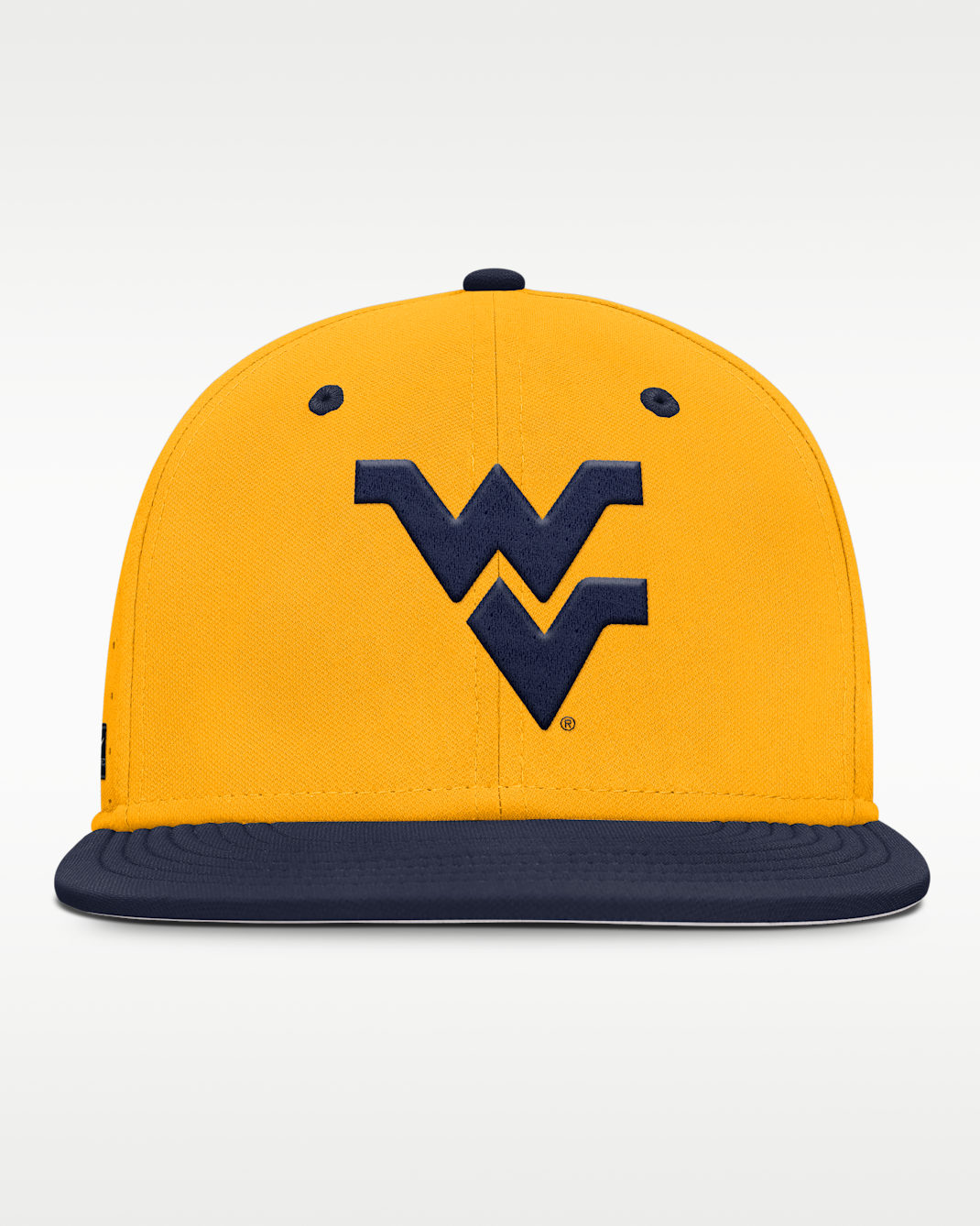 West Virginia Mountaineers Dugout True Men’s Nike Dri-FIT College Fitted Hat - Gold