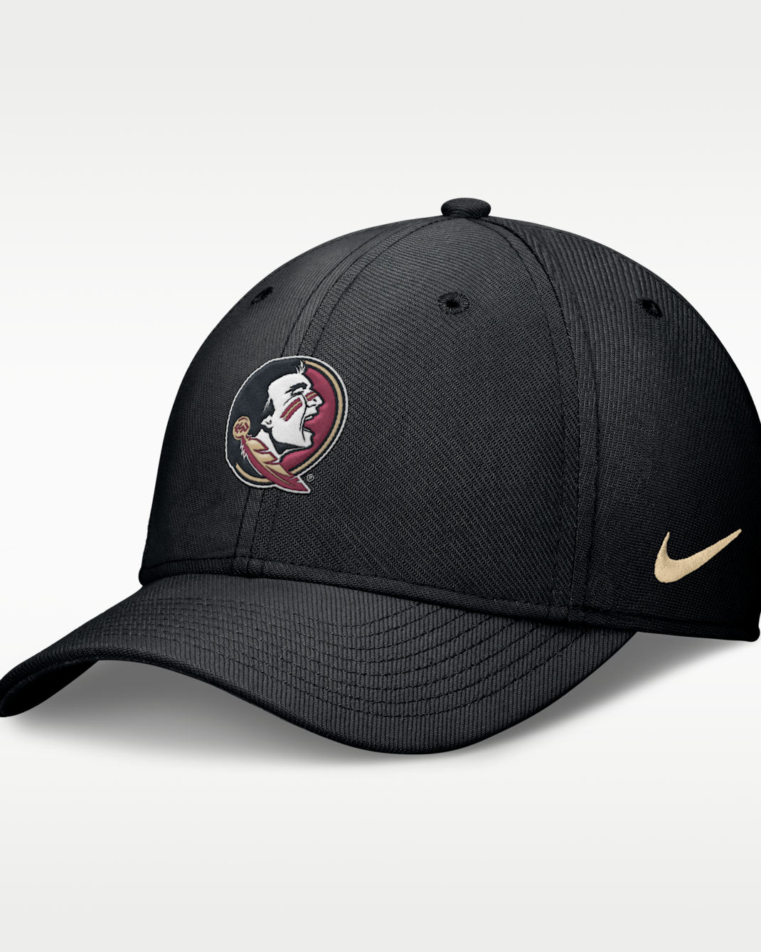Gorra universitaria Nike Dri-FIT para hombre Florida State Classic - Negro