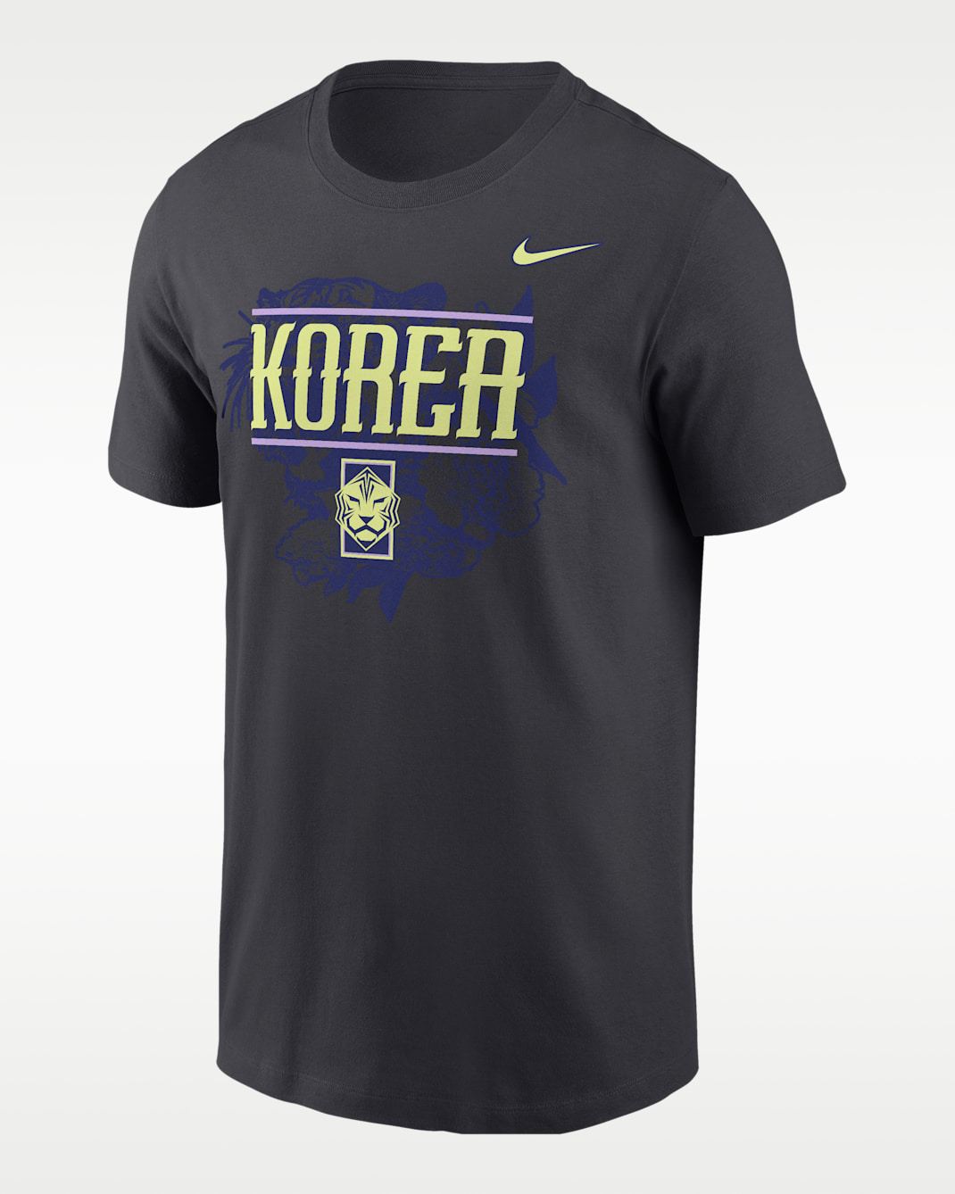 Korea Men's Nike Soccer T-Shirt - Anthracite