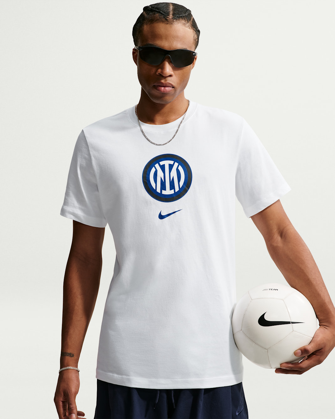 Inter Milan Men's Nike Soccer T-Shirt - White